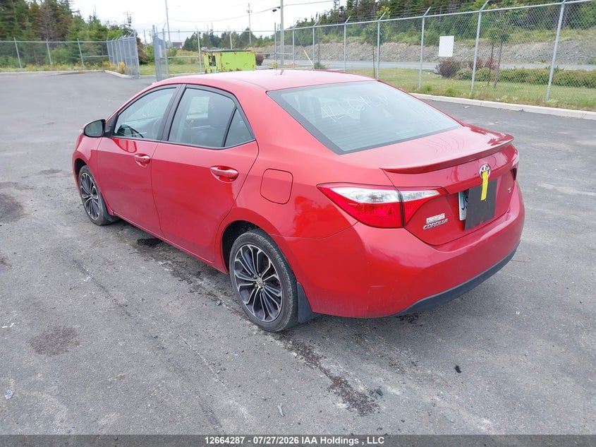 Vin: 2t1burhe3fc266032, lot: 3066798, toyota corolla l/le/le pls/prm/s/s pls 20153