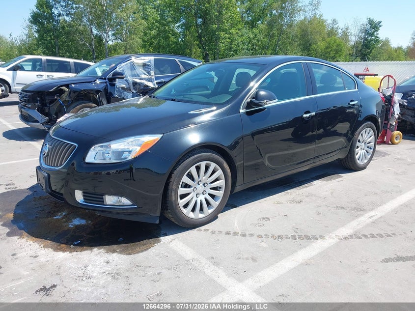 Vin: 2g4gt5ev2d9126200, lot: 3066807, buick regal premium 20132