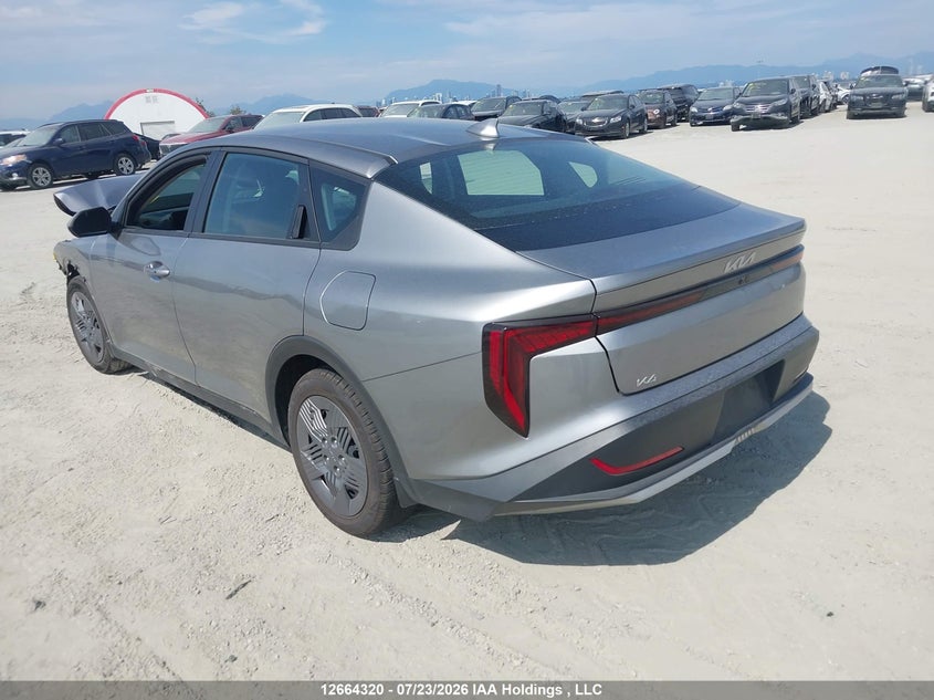 Vin: 3kpft4de1se149848, lot: 3066831, kia k4 lx/lxs 20253