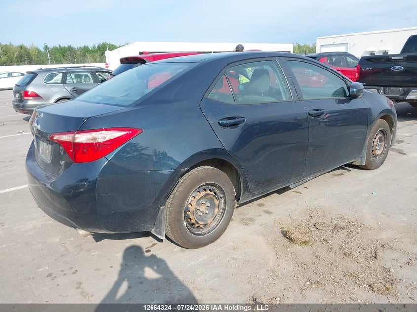 Vin: 2t1burhe7kc224344, lot: 3066835, toyota corolla le 20194