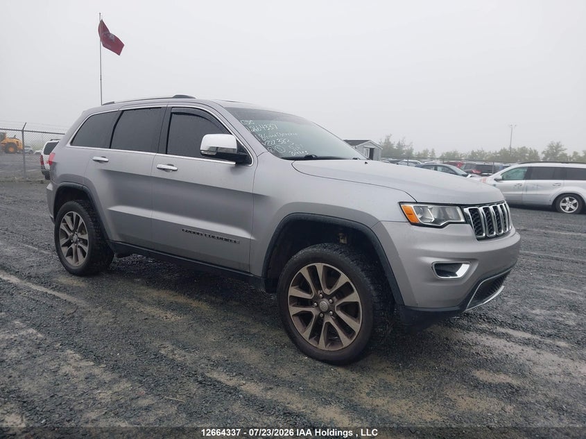 2018 Jeep Grand Cherokee Limited, Изъятое, IAAI, VIN 1C4RJFBG8JC222383