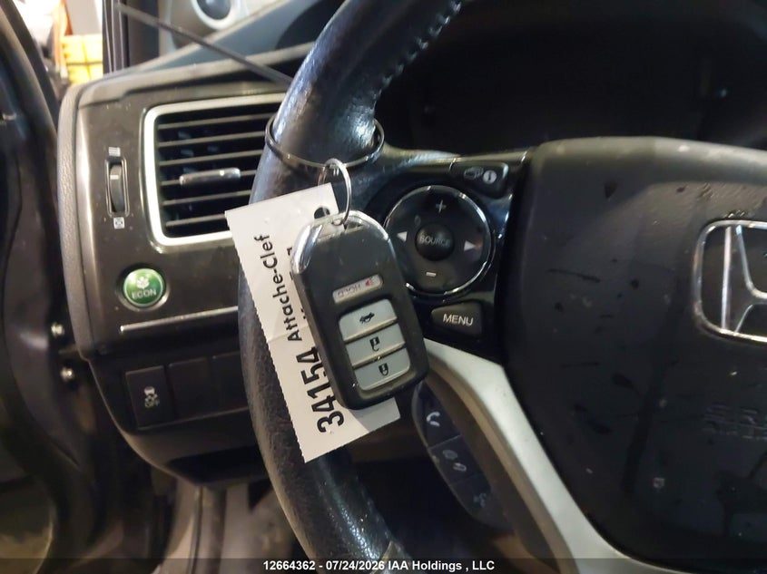 2014 HONDA CIVIC SEDAN 1.8L I-4 VVT, 143HP