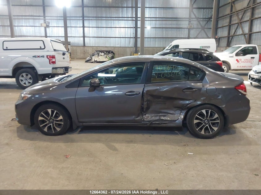 2014 HONDA CIVIC SEDAN 1.8L I-4 VVT, 143HP