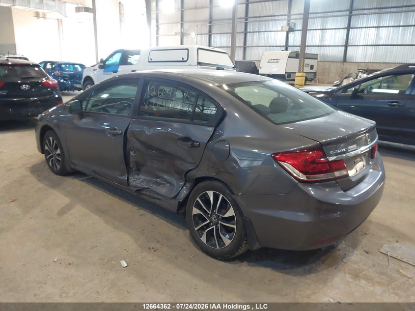 2014 HONDA CIVIC SEDAN 1.8L I-4 VVT, 143HP