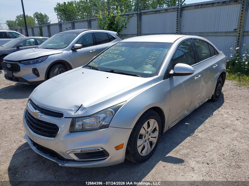 Vin: 1g1pe5sb7g7105057, lot: 3066908, chevrolet cruze limited 1lt 20162