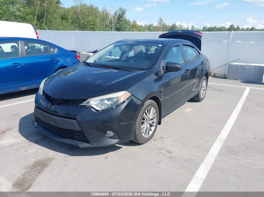 Vin: 2t1burhe8ec052734, lot: 3066916, toyota corolla le 20142