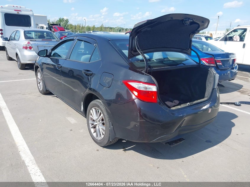 Vin: 2t1burhe8ec052734, lot: 3066916, toyota corolla le 20143