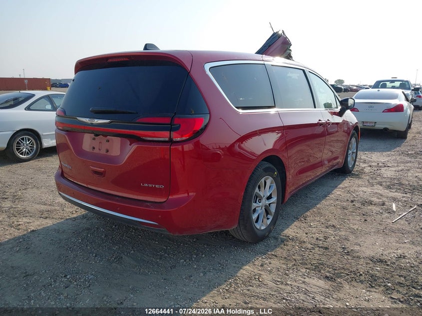Vin: 2c4rc1gg7tr264253, lot: 3066954, chrysler pacifica limited 20264