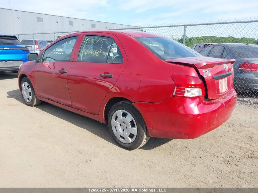 Vin: jtdbt4k32b1409886, lot: 3066964, toyota yaris 20113