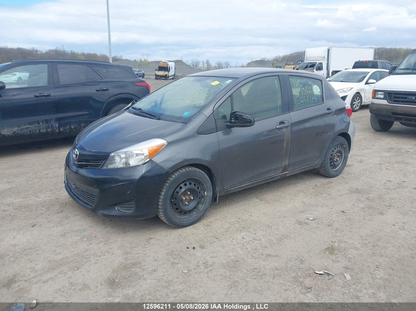 Vin: jtdktud35dd556685, lot: 3066973, toyota yaris le 20132