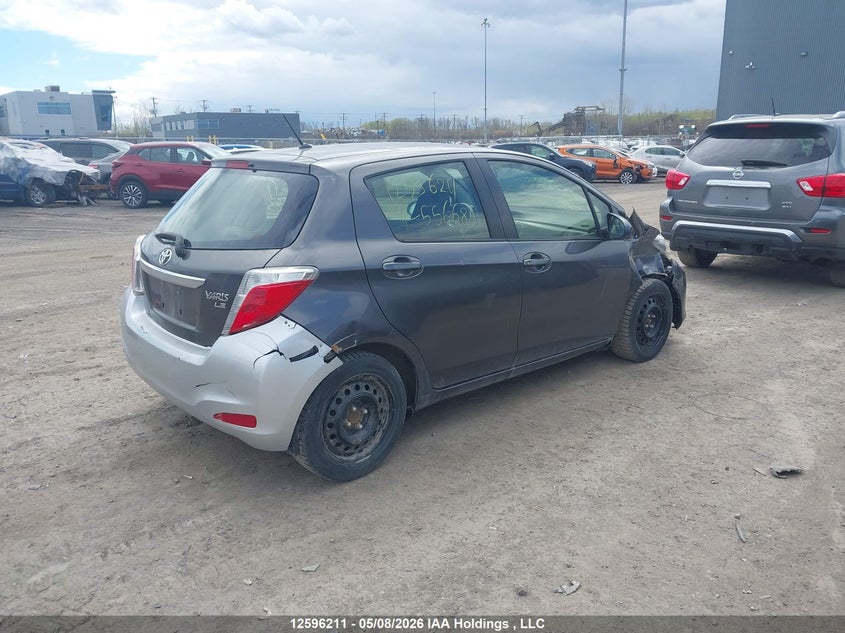 Vin: jtdktud35dd556685, lot: 3066973, toyota yaris le 20134