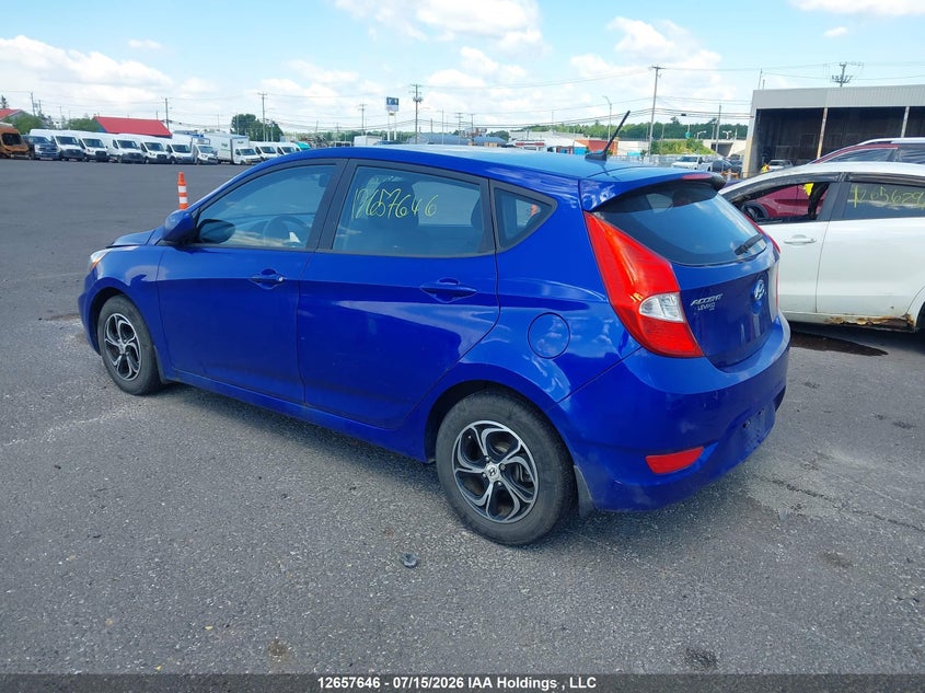 Vin: kmhct5ae4cu037816, lot: 3067005, hyundai accent gl 20123