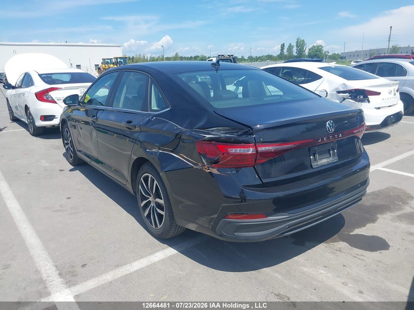 Vin: 3vwex7bu6sm087815, lot: 3067066, volkswagen jetta se 20253