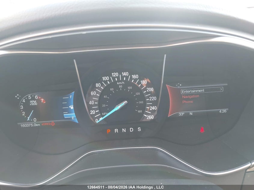 2017 FORD FUSION SEDAN 2.0L I4 FI DOHC 16V NF4