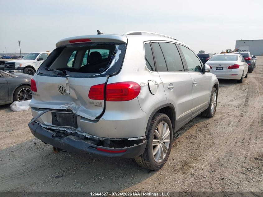 Vin: wvgjv7ax0dw545379, lot: 3067112, volkswagen tiguan s/se/sel 20134