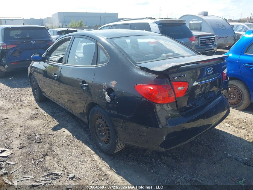 Vin: kmhdu4bd6au090676, lot: 3067146, hyundai elantra gl 20103