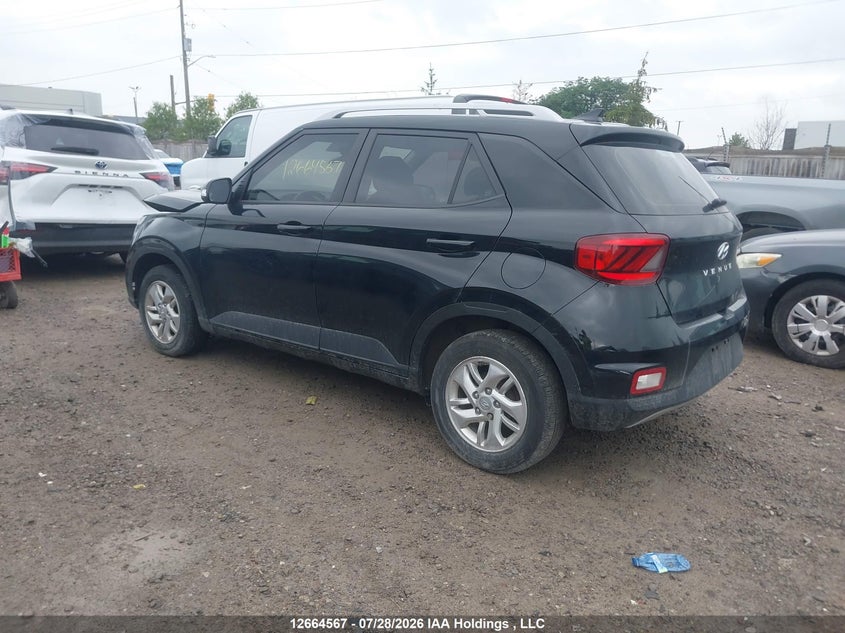 Vin: kmhrc8a36lu046852, lot: 3067153, hyundai venue preferred 20203