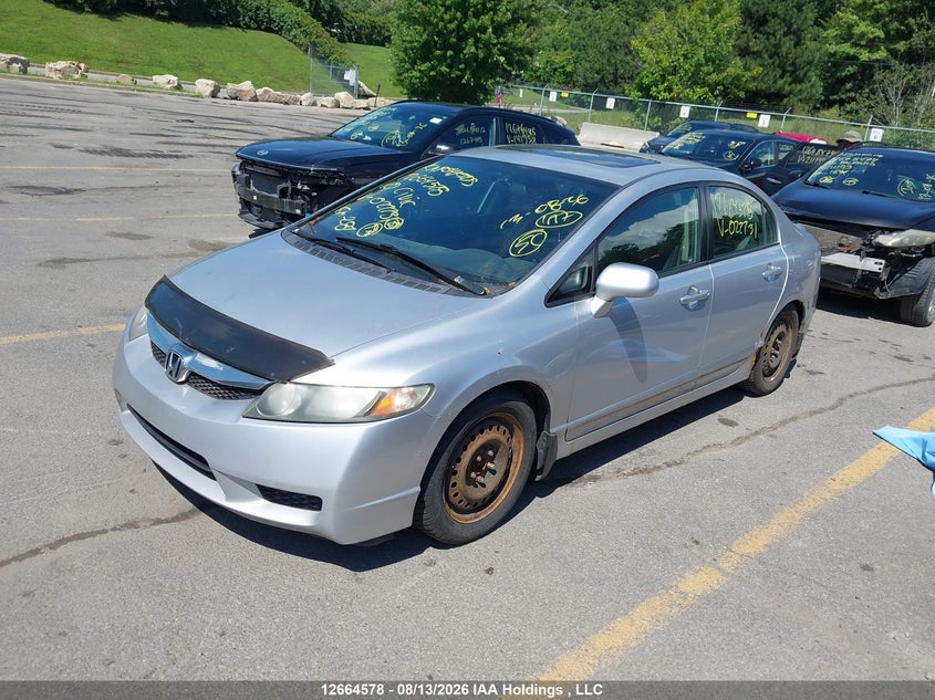 2010 Honda Civic, Charity, IAAI, VIN 2HGFA1F68AH027731 — photo 2