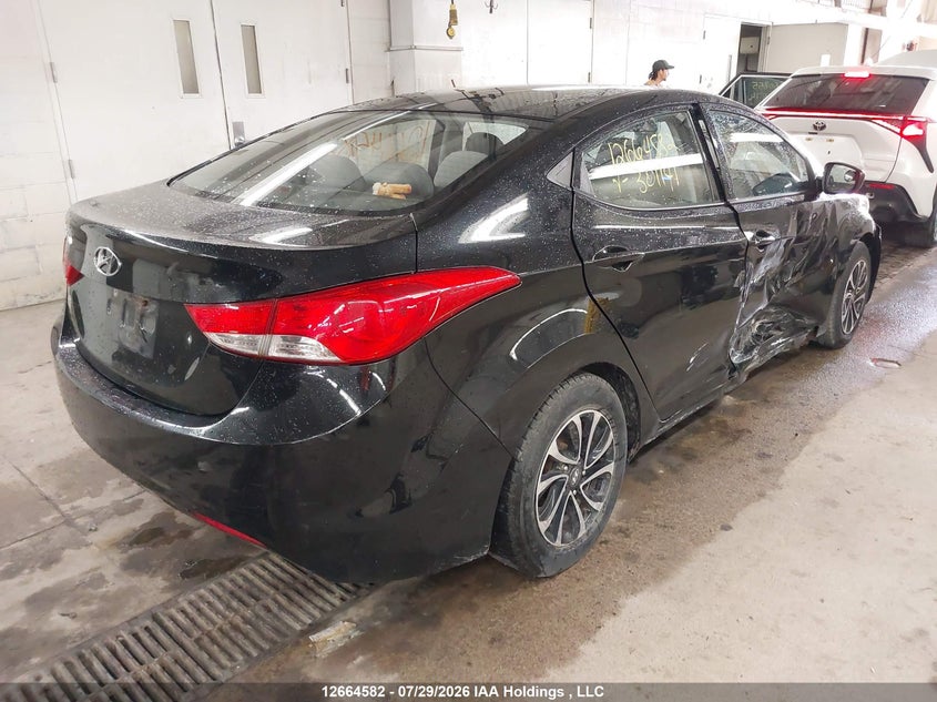 Vin: 5npdh4ae3dh301141, lot: 3067170, hyundai elantra l 20134