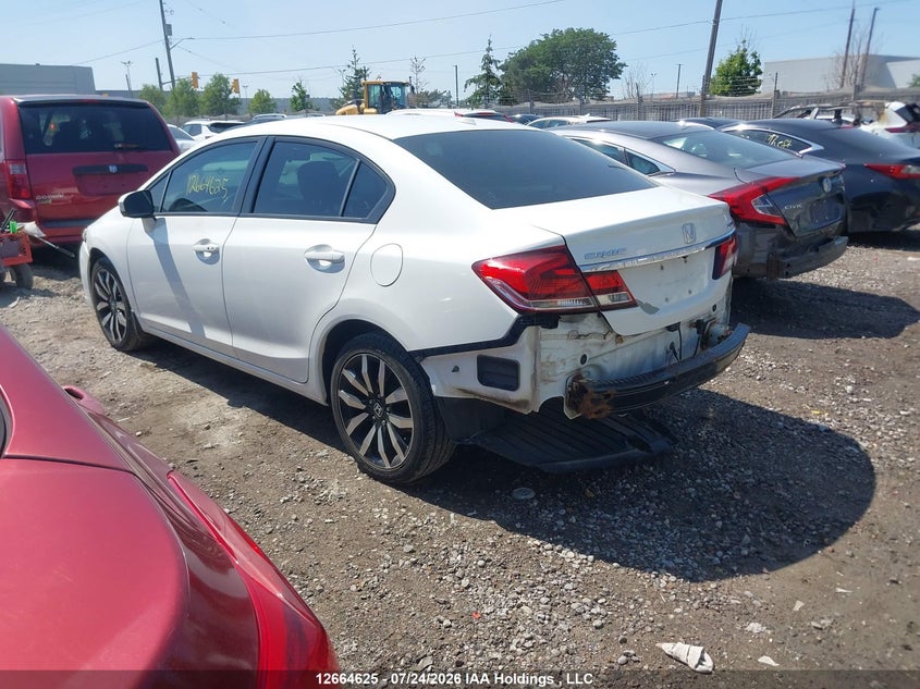 Vin: 2hgfb2f70fh049533, lot: 3067214, honda civic touring 20153