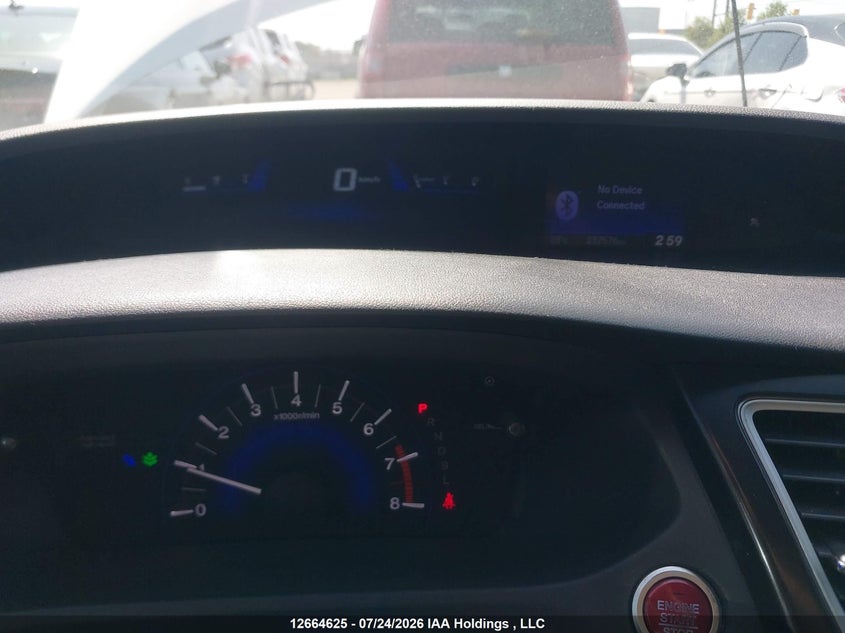 2015 HONDA CIVIC SEDAN 1.8L I-4 VVT, 143HP
