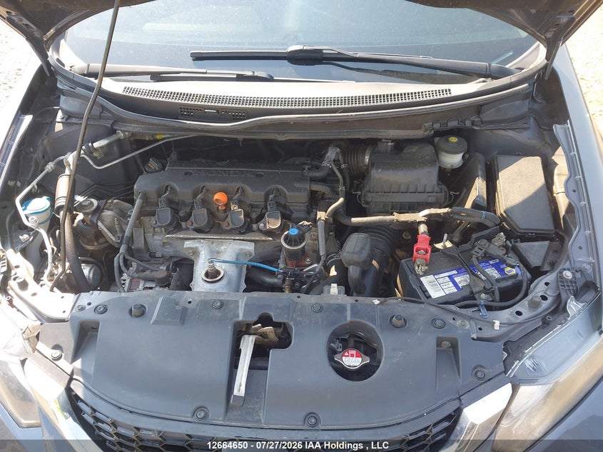 2014 HONDA CIVIC SEDAN 1.8L I-4 VVT, 143HP