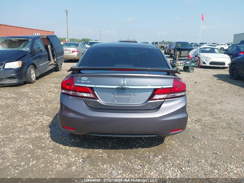 2014 HONDA CIVIC SEDAN 1.8L I-4 VVT, 143HP