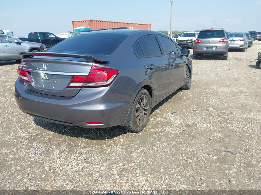 2014 HONDA CIVIC SEDAN 1.8L I-4 VVT, 143HP