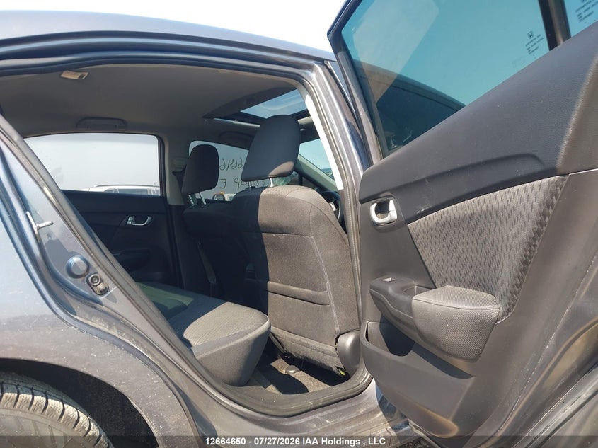 2014 HONDA CIVIC SEDAN 1.8L I-4 VVT, 143HP
