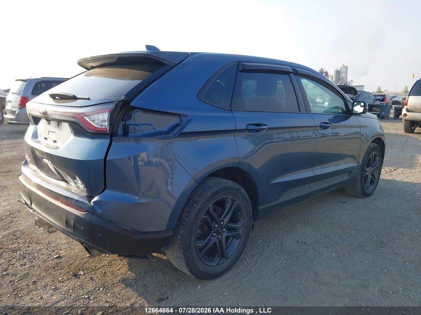 Vin: 2fmpk4j90jbc56843, lot: 3067253, ford edge sel 20184