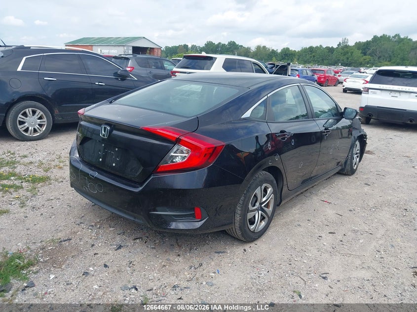 Vin: 2hgfc2f50gh040960, lot: 3067256, honda civic lx 20164