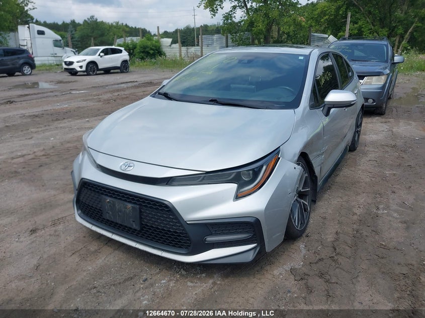 Vin: 5yfb4rbe4lp009711, lot: 3067259, toyota corolla 20202
