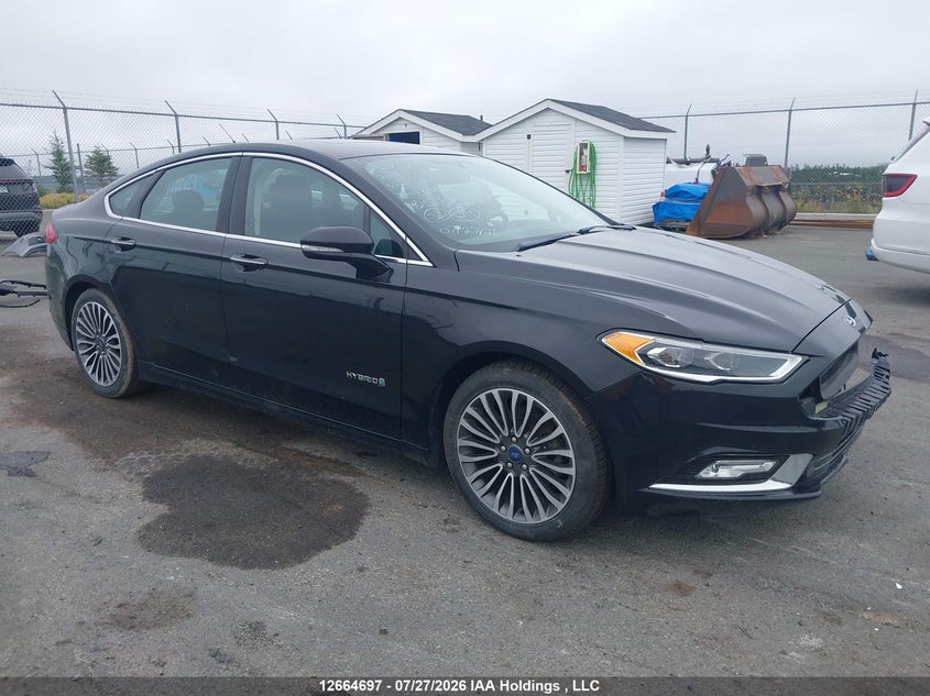 Vin: 3fa6p0ru1jr215566, lot: 3067287, ford fusion hybrid titanium 2018 img_1