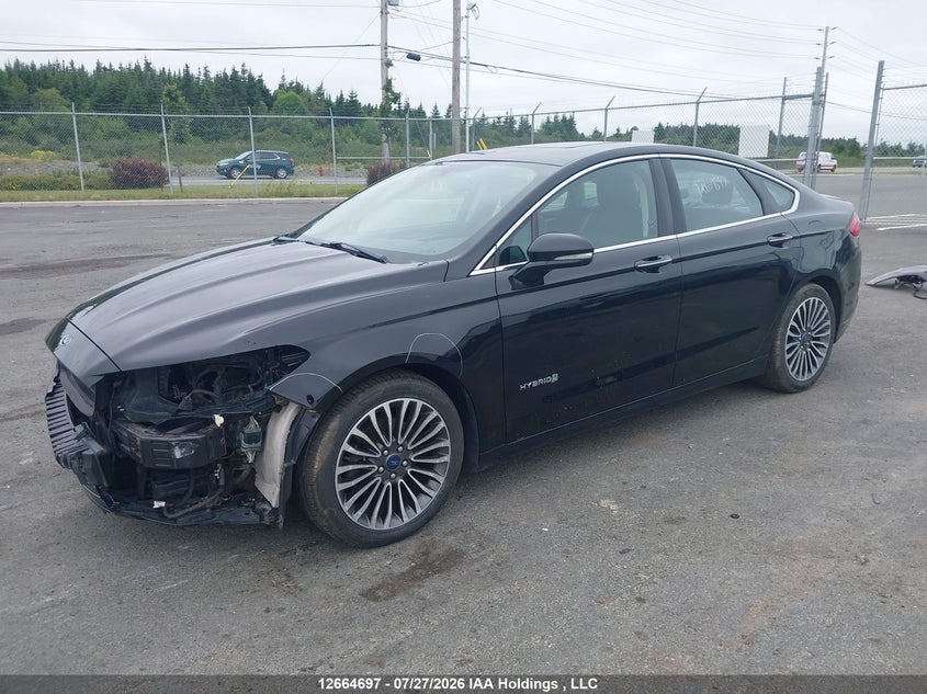 Vin: 3fa6p0ru1jr215566, lot: 3067287, ford fusion hybrid titanium 20182