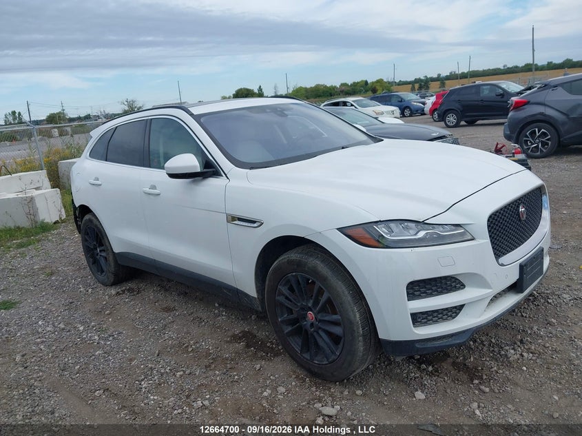 2018 Jaguar F-Pace Prestige, Удар сзади, IAAI, VIN SADCK2FN5JA274347