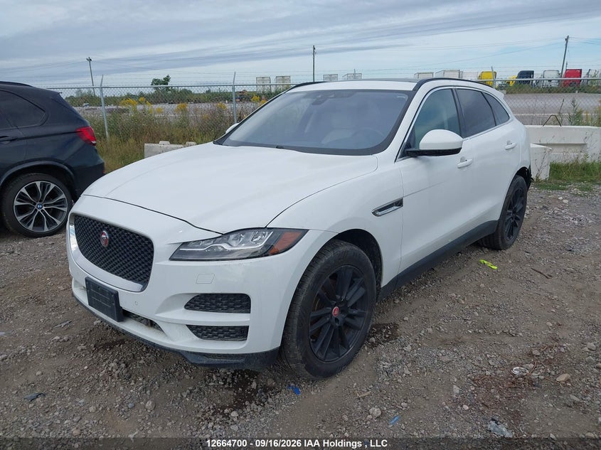 2018 Jaguar F-Pace, Rear, IAAI, VIN SADCK2FN5JA274347 — photo 2