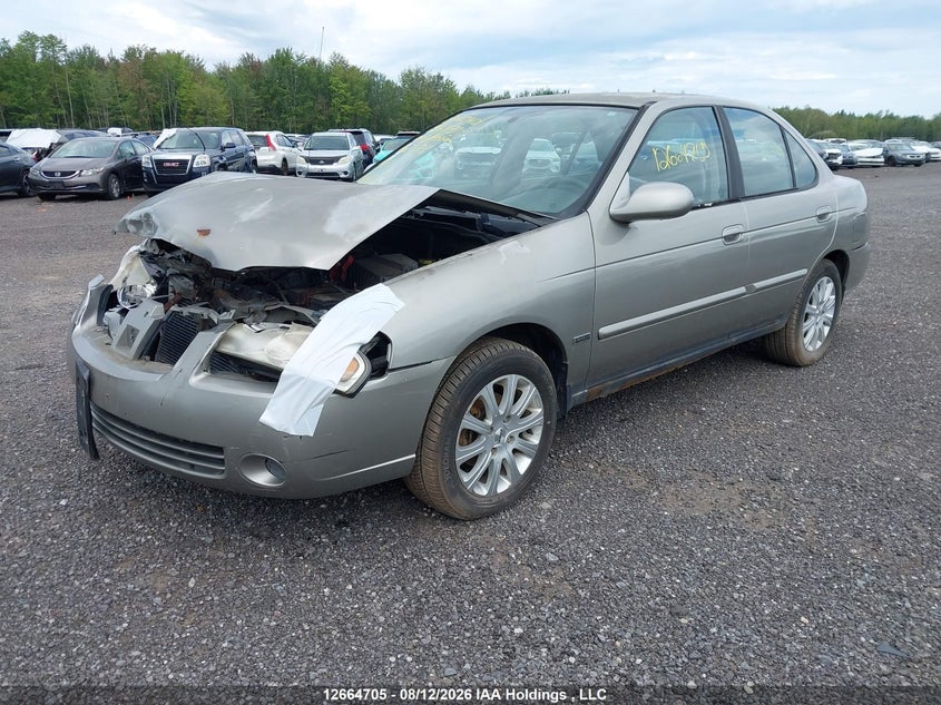 2006 Nissan Sentra, Біо/хімія, IAAI, VIN 3N1CB51D86L462634 — фото 2