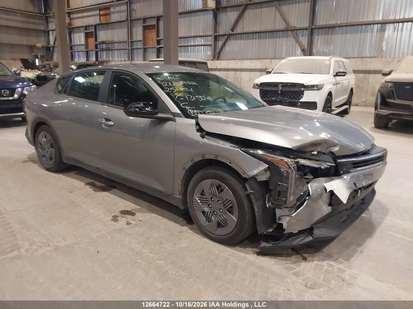 2025 Kia K4 Lx, Front, IAAI, VIN 3KPFT4DE0SE131504
