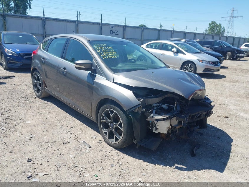 Vin: 1fahp3n29cl334689, lot: 3067335, ford focus titanium 2012 img_1