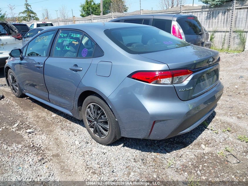 Vin: 5yfbpmbe9np314005, lot: 3067342, toyota corolla le 20223