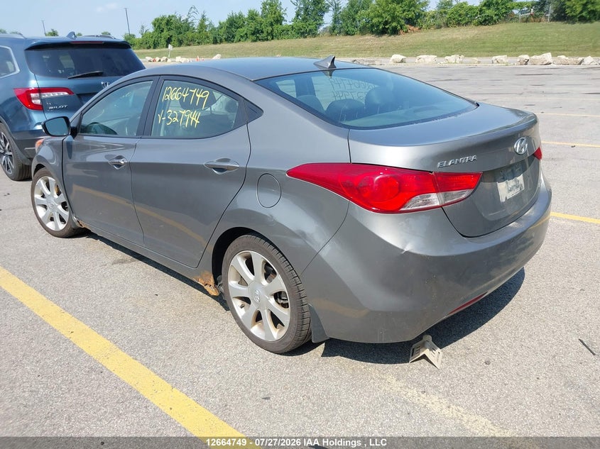Vin: 5npdh4ae6dh327944, lot: 3067349, hyundai elantra gls/limited 20133