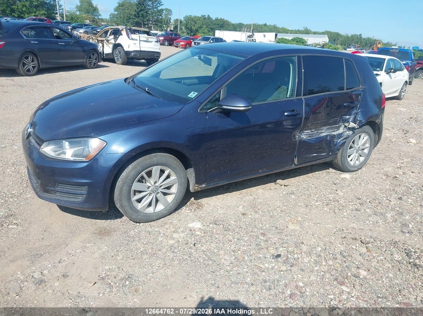 Vin: 3vw217au5fm040089, lot: 3067362, volkswagen golf 20152