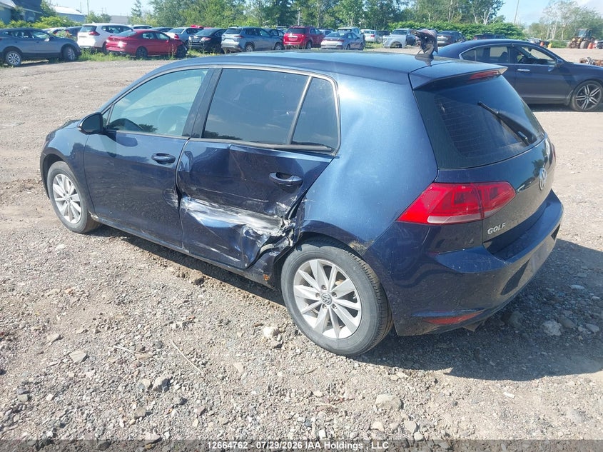 Vin: 3vw217au5fm040089, lot: 3067362, volkswagen golf 20153