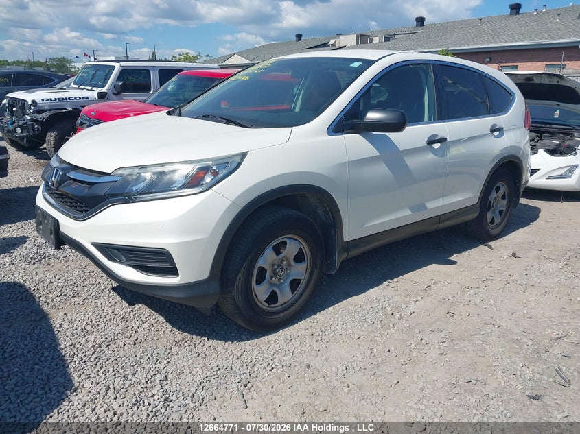 2015 Honda CR-V, Удар ззаду, IAAI, VIN 2HKRM3H39FH004006 — фото 2
