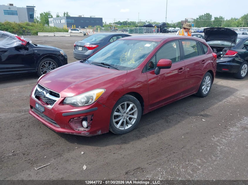 Vin: jf1gpac66dh838336, lot: 3067373, subaru impreza premium 20132