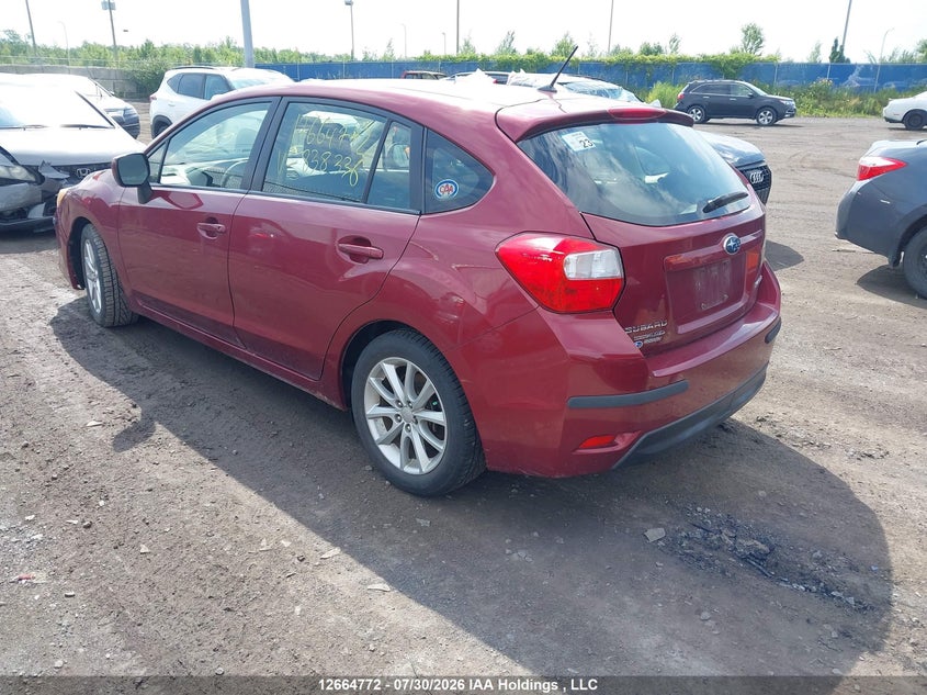 Vin: jf1gpac66dh838336, lot: 3067373, subaru impreza premium 20133