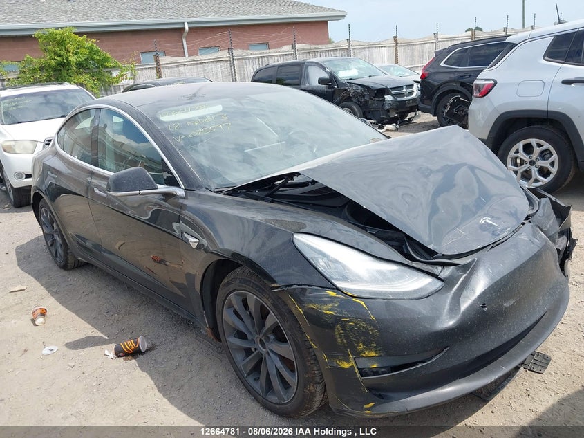 Vin: 5yj3e1ea4jf075597, lot: 3067382, tesla model 3 2018 img_1