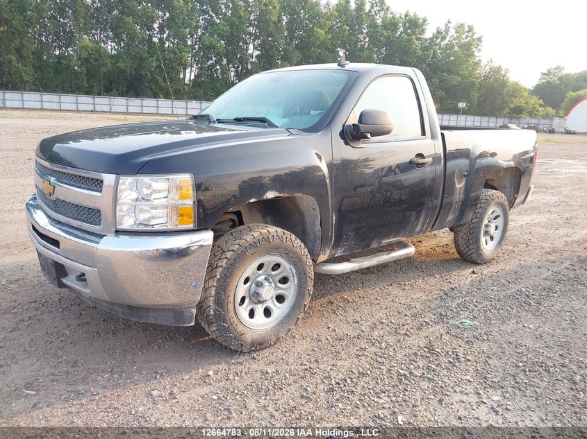 2012 CHEVROLET SILVERADO COUPE 4.3L V6 FI OHV 12V NF2