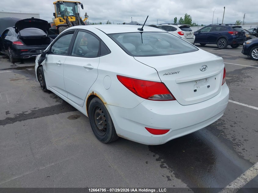 Vin: kmhct4ae0gu008796, lot: 3067397, hyundai accent se 20163