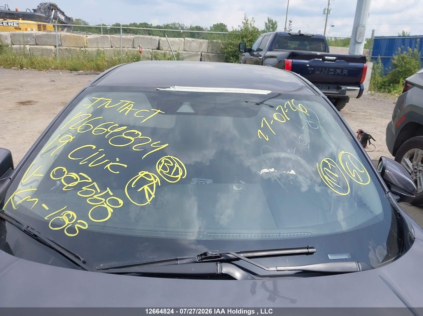 2019 HONDA CIVIC SEDAN 2.0L I4 FI DOHC 16V NF4